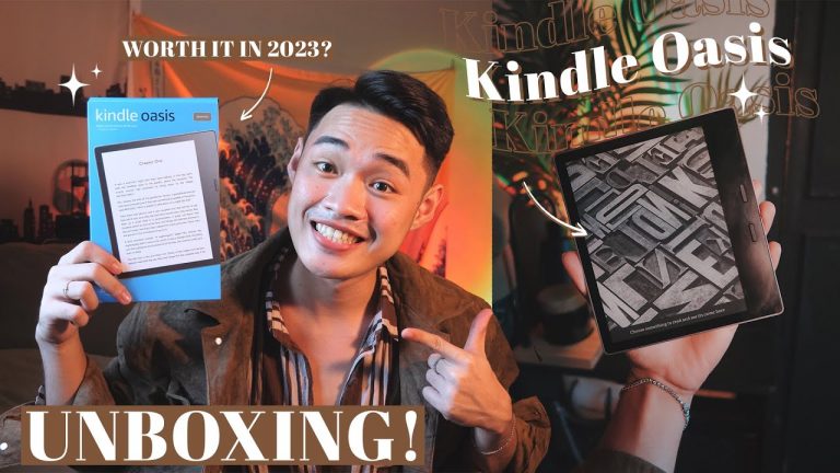 Why I Bought a Kindle in 2023?✨ (Kindle Oasis Unboxing) | Cedrix Eligio