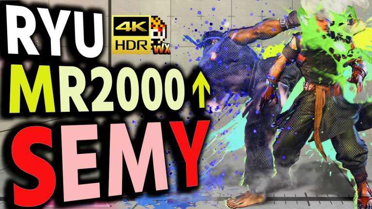 SF6: Semy  Ryu MR2000 over  VS Manon | sf6 4K Street Fighter 6 Season2
