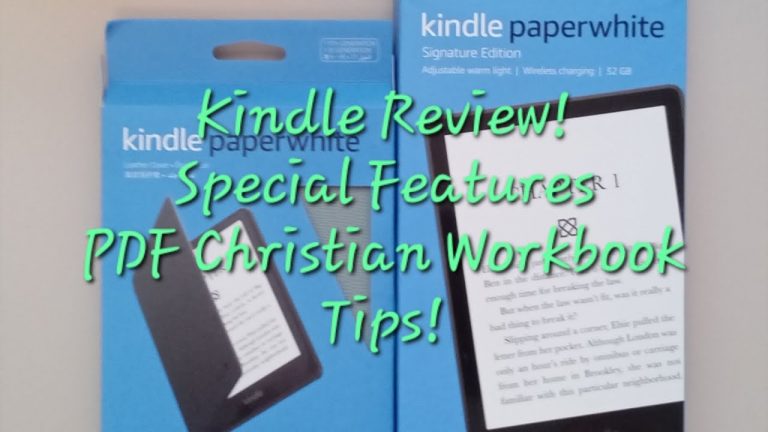 Kindle Paperwhite Signature Edition Review: Special features and tips!
