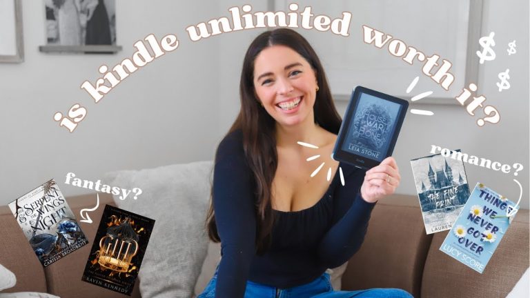 is kindle unlimited worth it? 🤑| my kindle and KU recommendations!