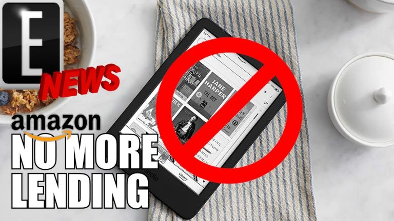 Amazon Discontinues Lending Kindle e-Books | Good News