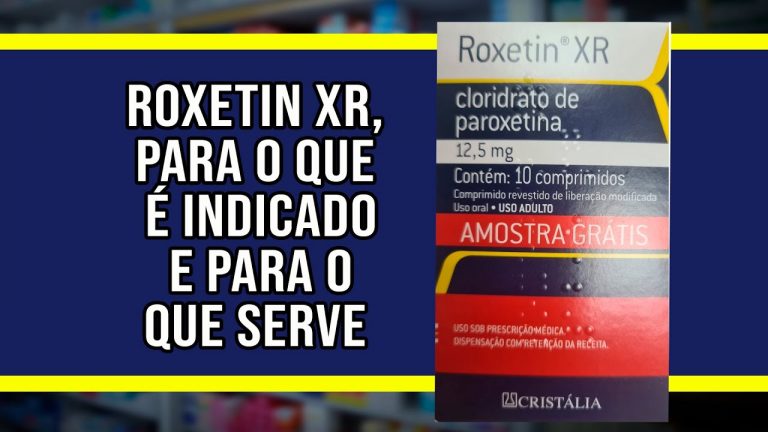 Roxetin XR, para o que é indicado e para o que serve