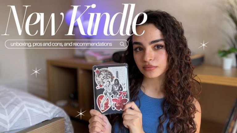 i got a kindle!! 📖 unboxing, pros/cons + kindle unlimited recommendations ✨