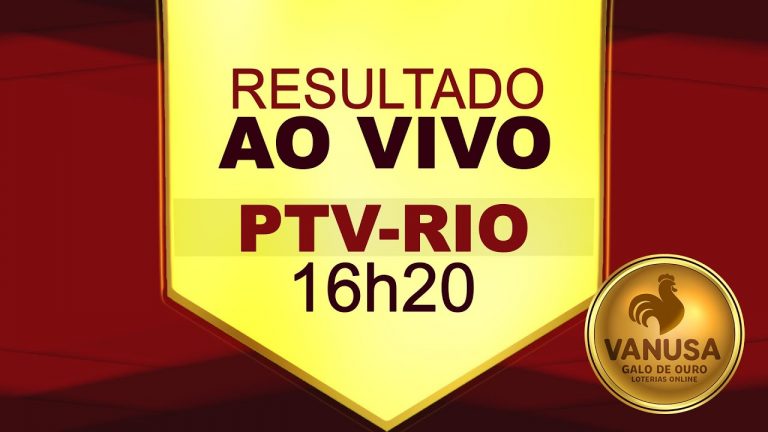Resultado do jogo do bicho ao vivo – PTV-RIO 16h20