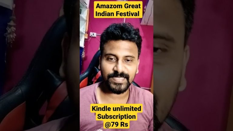 Amazon Kindle unlimited @79Rs for 3months