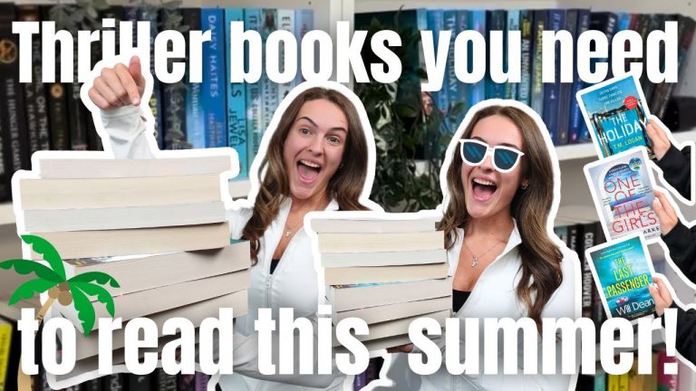 Summer thriller book recommendations (to read by the pool) 🥥🌴☀️ | booktube
