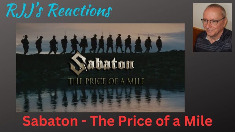 Sabaton – The Price of a Mile  🇨🇦 RJJ's Reaction