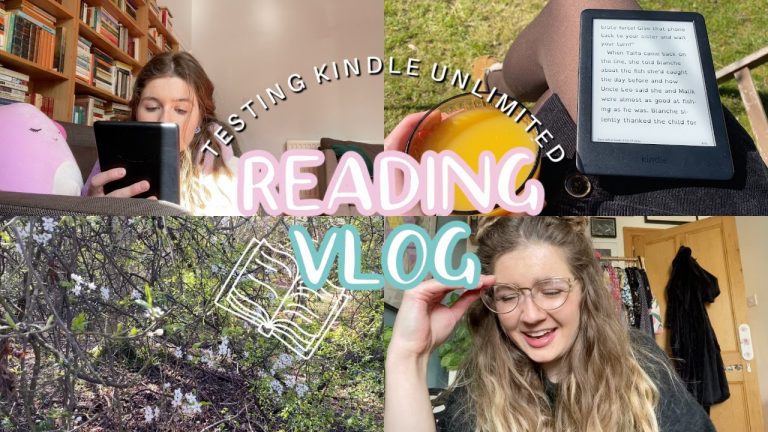 Is Kindle Unlimited Worth It? | Reading Vlog [cc]