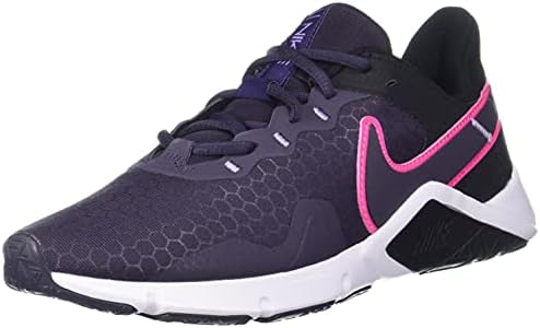 Nike Women’s Legend Essential 2 Training Sneakers Black/Hyper Pink/Cave Purple/Lilac 10