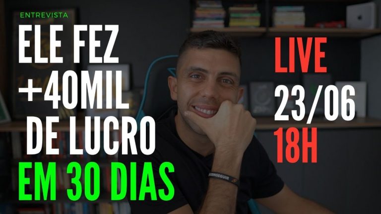 ALUNO FAZ +40MIL DE LUCRO EM 30 DIAS COMO AFILIADO – Entrevista 18h