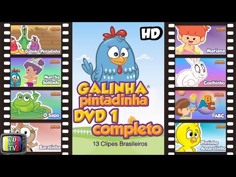 Abertura DVD Galinha Pintadinha 1 + Cenas Extras