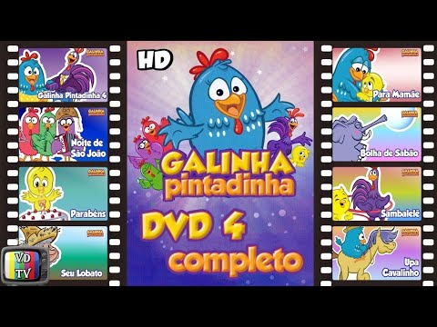 Abertura DVD Galinha Pintadinha 4 + Cenas Extras