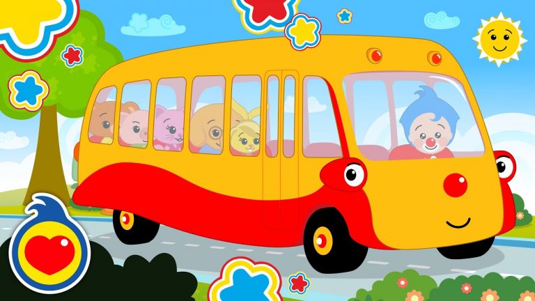 As Rodas Do Bus 🚌 | Música Infantil | Um Herói do Coração