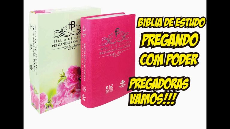 BIBLIA DE ESTUDO PREGANDO COM PODER – ADSANTOS