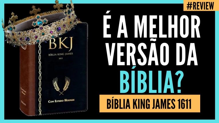 🔴 BÍBLIA KING JAMES 1611 ESTUDO HOLMAN – BKJ1611 – É boa? | Flávio Sacramento