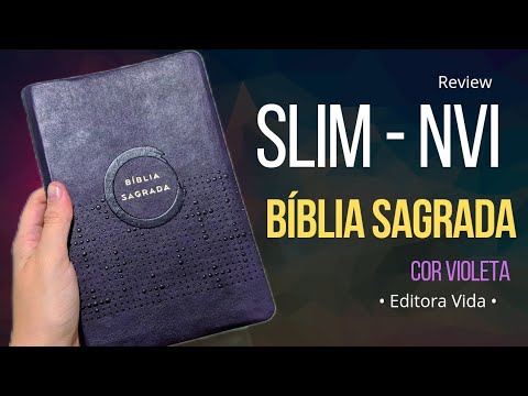 BÍBLIA SAGRADA | Slim – NVI • COR VIOLETA