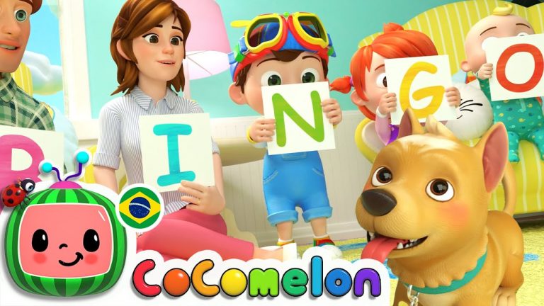 BINGO! | CoComelon Brasil | Desenhos Animados e Músicas Infantis em Português
