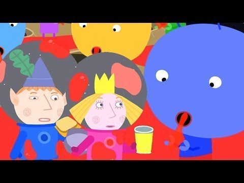 Ben and Holly's Little Kingdom | In space no one can here you slurp? | Cartoons For Kids