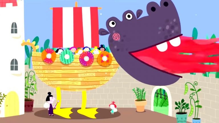 Ben and Holly’s Little Kingdom | Villainous Vikings and Hungry Hungry Hippos | Kids Videos