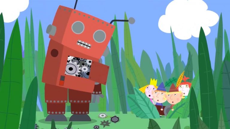 Ben e Holly em Português –  O Robô  – Desenhos Animados para Crianças