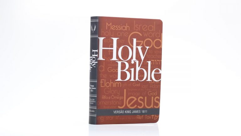 Bíblia King James 1611 | Letra Grande | Soft Touch | Holy Bible – Livrarias Família Cristã