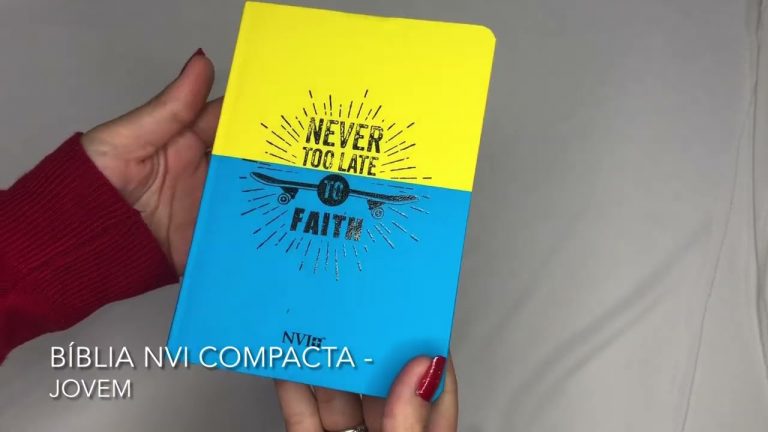 Bíblia NVI Slim – Compacta – Luxo Jovem | Livraria 100% Cristão