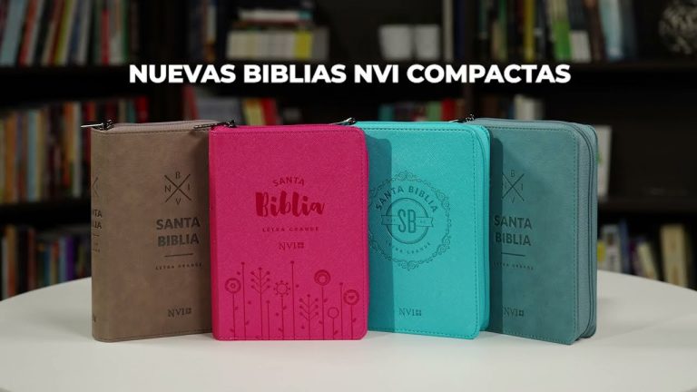 Biblias NVI Letra grande Compactas – Editorial Peniel