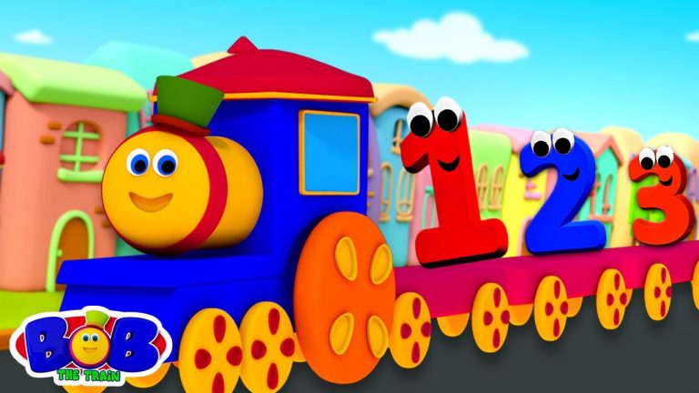 Bob o trem – Trem de Número | Pré escola aprendendo | Musica infantil portuguesa | Desenhos animado