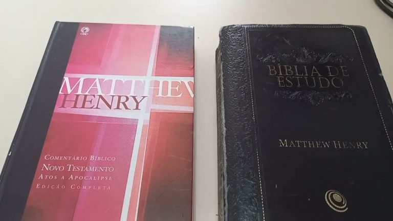 COMENTÁRIO BÍBLICO MATTHEW HENRY X BIBLIA DE ESTUDO MATTHEW HENRY. Diferenças. #review