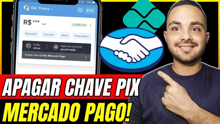 COMO EXCLUIR CHAVE PIX MERCADO PAGO