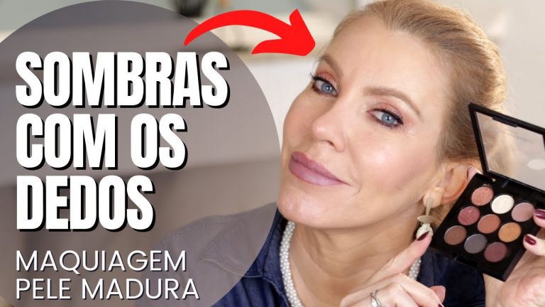 COMO PASSAR SOMBRAS COM OS DEDOS – Blending de Sombras –  Maquiagem Pele Madura | Daniela de Godoy