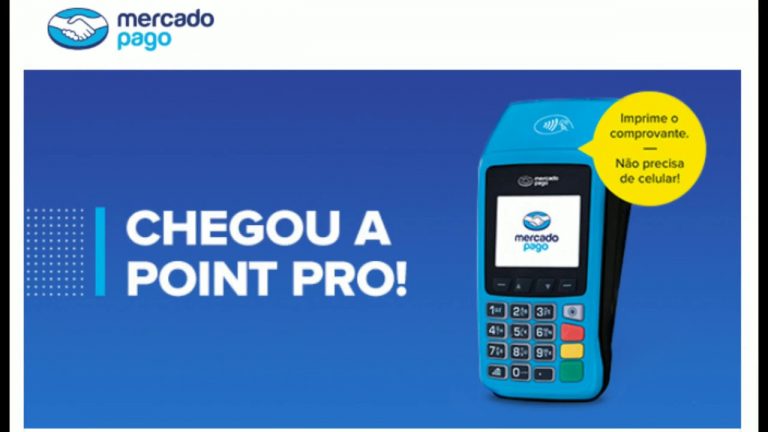 Chegou a Point Pro Mercado Pago (imprime seu Comprovante ) maquininha de Cartão Mercado Pago