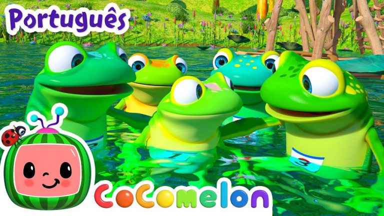CoComelon em Português | Os cinco sapinhos | Músicas Infantis | Desenhos Animados