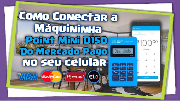 Como CONECTAR a Maquininha POINT MINI D150 Do Mercado Pago, No Seu CELULAR