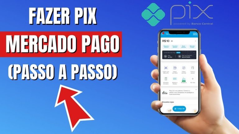 Como Fazer PIX no App do MERCADO PAGO (PASSO A PASSO)