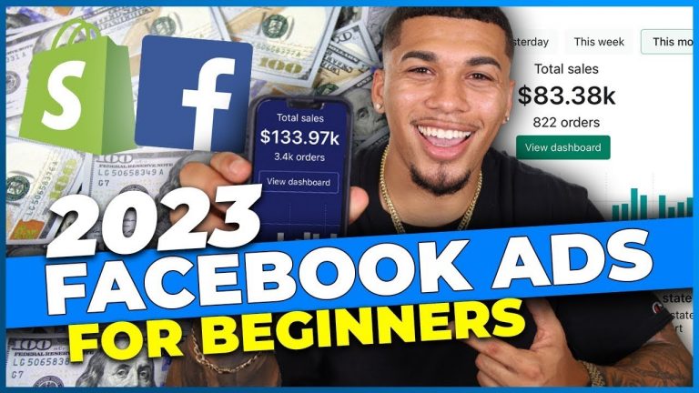 Facebook Ads Tutorial 2023 – How To Create Facebook Ads FOR BEGINNERS (Step-By-Step)