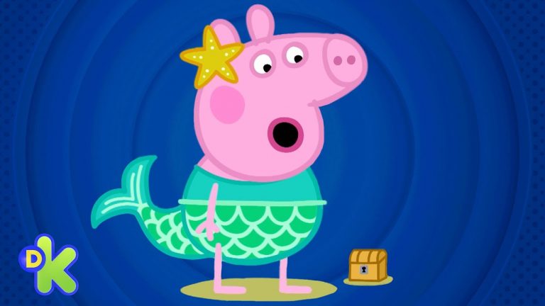 Feliz aniversário, peixinho dourado! | Peppa Pig | Discovery Kids Brasil