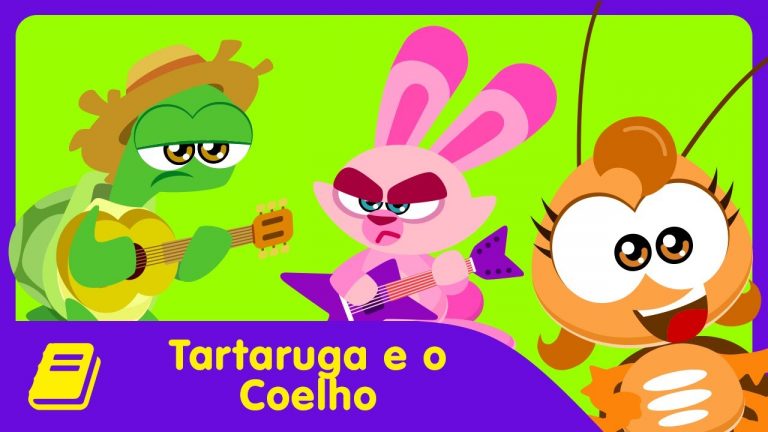 Galinha Pintadinha Mini – Historinha – A Tartaruga e o Coelho