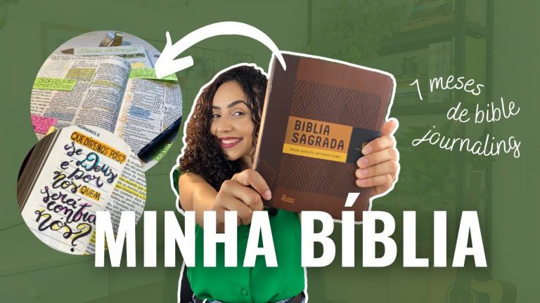 MOSTREI TUDO sobre a MINHA BÍBLIA | Bíblia NVI com espaço para anotações – Editora Thomas Nelson
