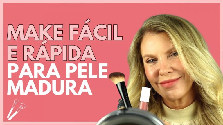 Maquiagem Rápida Para Pele Madura: Fácil, Natural e Elegante!