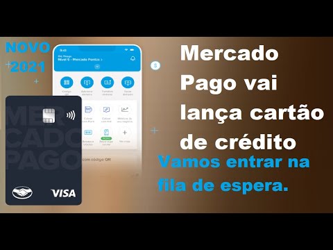 Mercado Pago vai lança cartão de crédito VISA. Vamos entrar na fila de espera. 2021