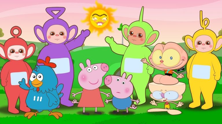 Mongo e Drongo especial de Dia das Crianças com Teletubbies, Peppa Pig, Galinha Pintadinha e George