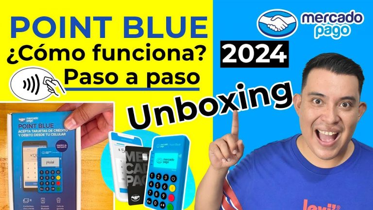 POINT BLUE MERCADO PAGO 2024 [Point Blue ¿Como funciona?] Unboxing Point Blue 🔵