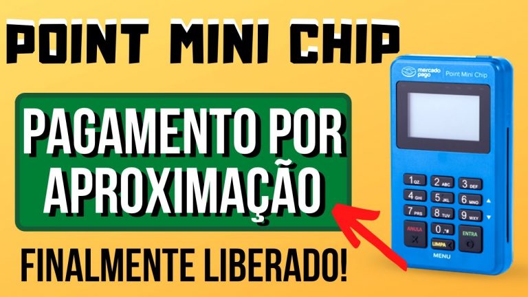 POINT MINI CHIP Pagamento por Aproximação Funciona – NFC [Mercado Pago]