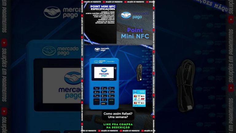 POINT MINI NFC DETALHES TECNICO – MERCADO PAGO 2023 #MENORESTAXAS