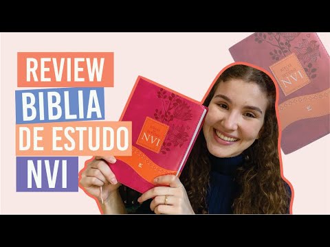 Review Bíblia de Estudo NVI, Editora Vida | Minha Bíblia de estudo favorita!