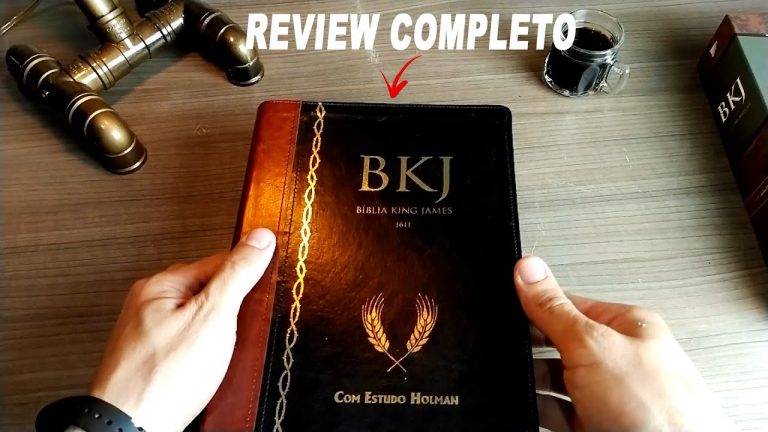 Review completo da Bíblia de estudo King James 1611 | Café e Bíblia