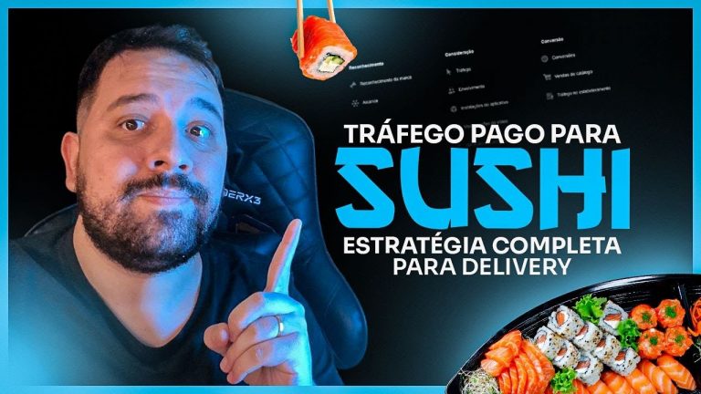 Tráfego Pago para Sushi, Estratégia Completa para Delivery em 2024