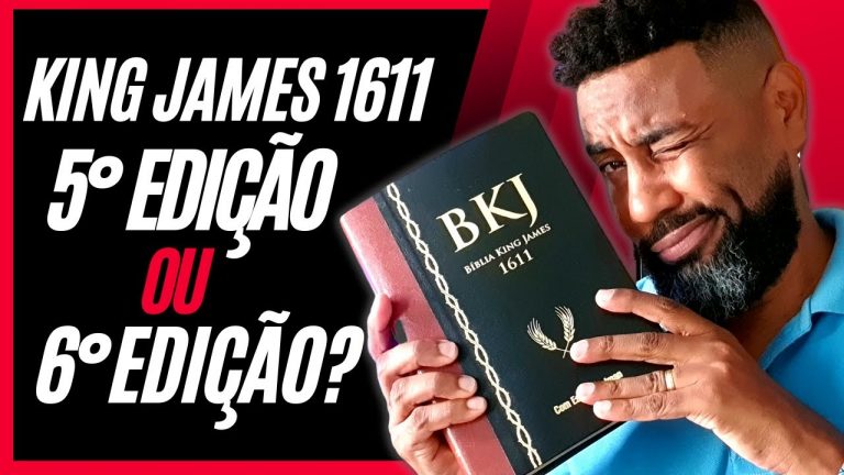 🔴 VALE A PENA TROCAR A BÍBLIA KING JAMES 1611 4° EDIÇÃO – POR UMA 6° EDIÇÃO? | Flávio Sacramento