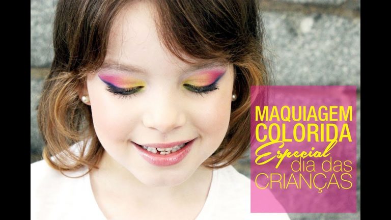 [tutorial] Maquiagem Colorida para Dia das Crianças